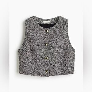 H&M Textured Jersey Waistcoat